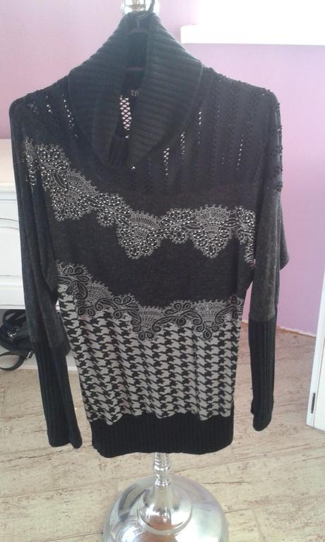 Sveter 4ks dlhy rukav s-m, s