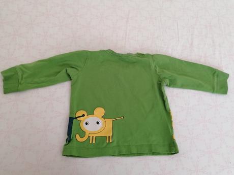 Rozkošné bavlnené tričko, h&m,80