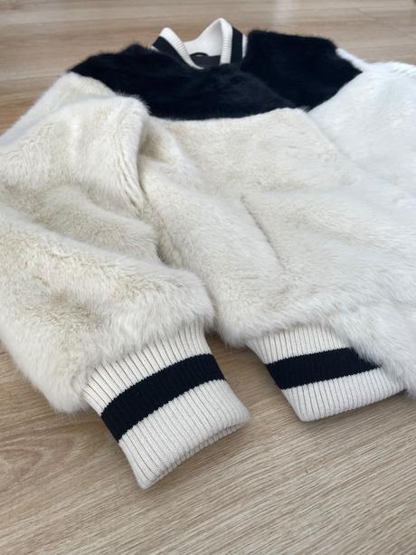 Guess huňatá bundička top stav, guess,xs