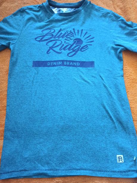 Triko, zeleno modré, nosene, 158