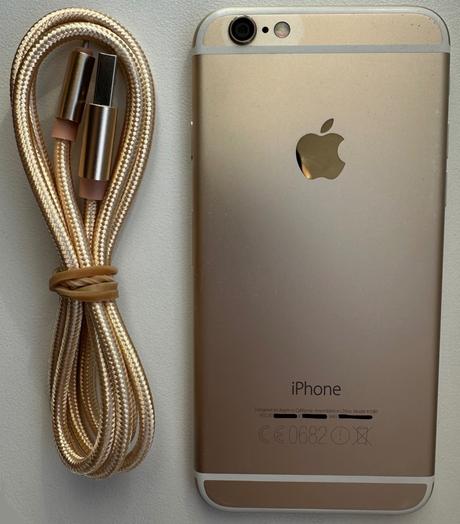 Apple iphone 6 64 gb gold s káblom funkčný, apple