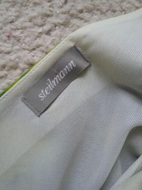 Steilmann hodvábne šatový kostým, l