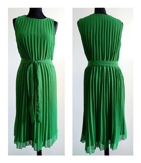 Plisované šaty s/m, s