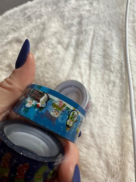 Vianocne lepiace pasky,