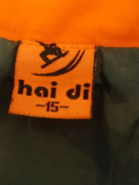 Oranžovo hnedo sivá prechodná bunda, haidi 104-110, 104