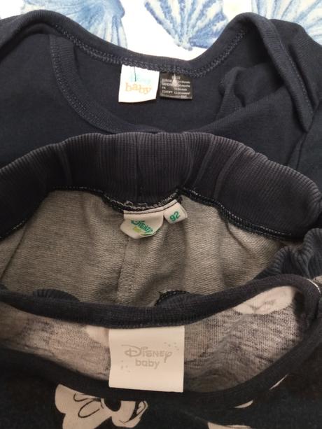 Mickey mouse tepláky,body, tričko, 86–98