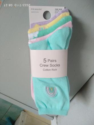 Nove ponožky, primark,38 / 39