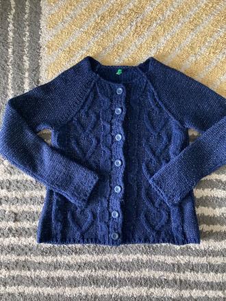 Trblietavý sveter benetton, benetton,152