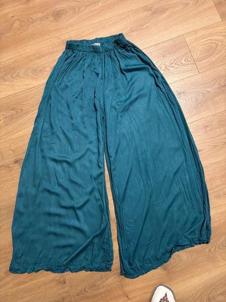 Široké letné nohavice nina, 