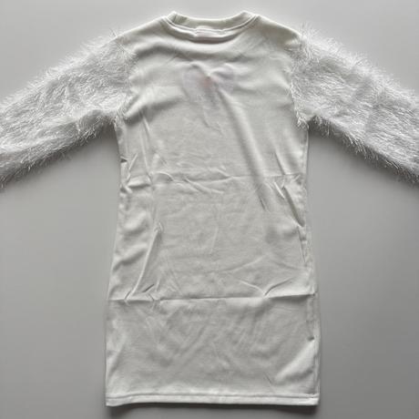 Dievčenské zateplené šaty, 128 / 134