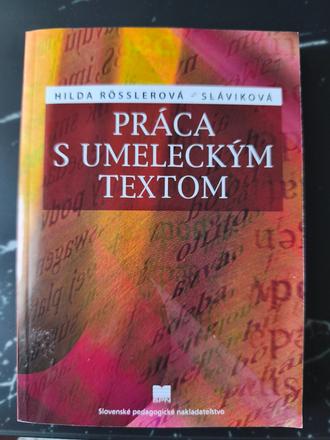 Práca s umeleckým textom,