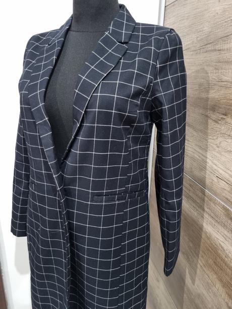 Elegantné dlhé sako, sinsay,s