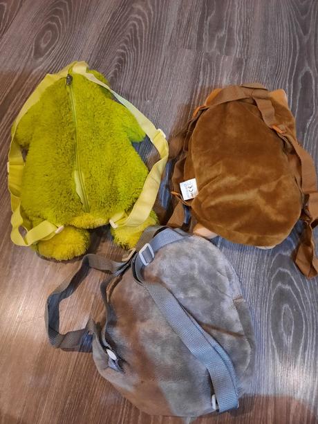 Ruksaky zvieratká pre najmenších, 