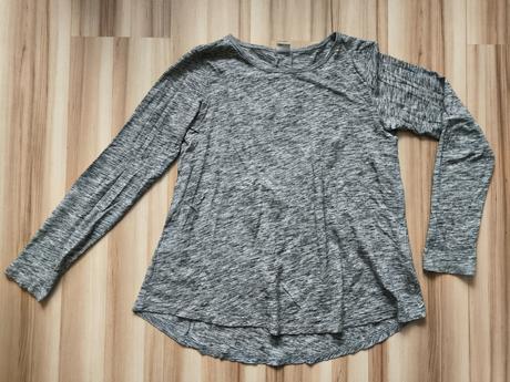 Dlhé sivé tričko, lindex,158