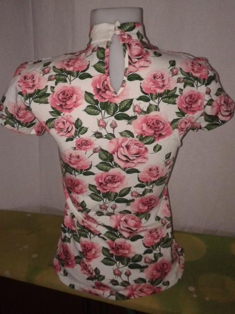 Sexi kvetinkový top amisu 38, amisu,38