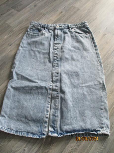 Riflová sukňa, esmara,42