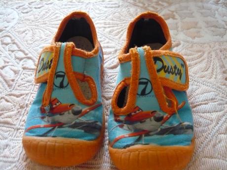 Papuče planes - plátenky, 24