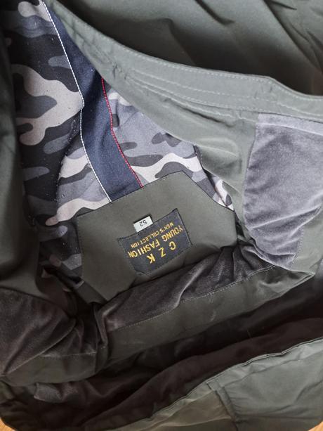 Pánska zimná bunda, 52