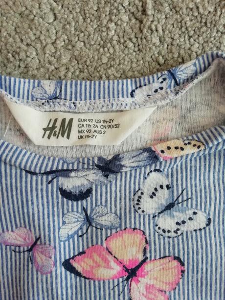 Krásne tričko h&m, h&m,92