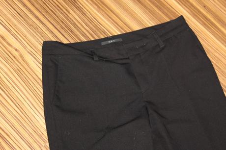 Čierne elegantné nohavice set v. 38, 38