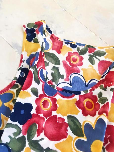 Kvetovaný top l/xl, l