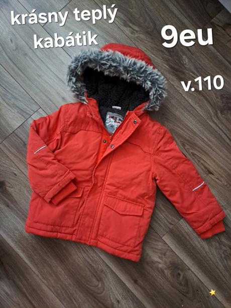 Krásny teplý kabátik, 110