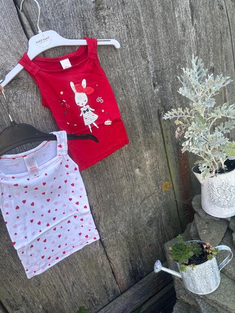 2pack baby tričiek c&a bio cotton, c&a,68