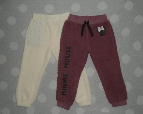 2 x teplé tepláky na 2 až 3 roky, disney,98