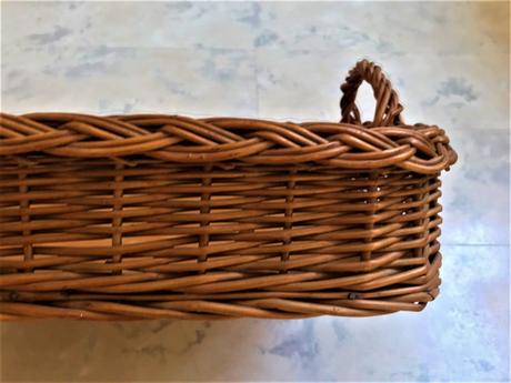 Veľký piknikový ratanový podnos, 