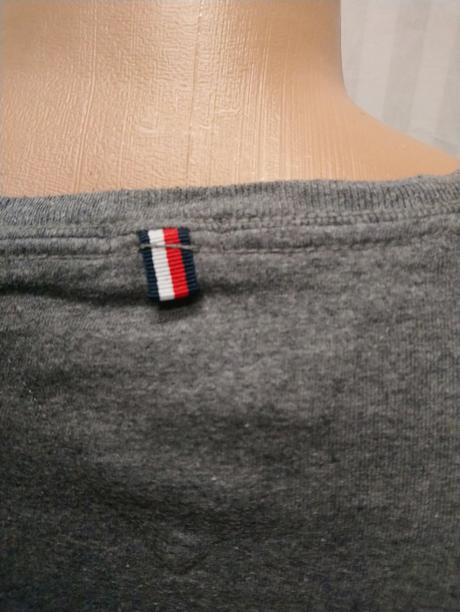 Sivé tričko s nápismi, tommy hilfiger, 164 cm, tommy hilfiger,164