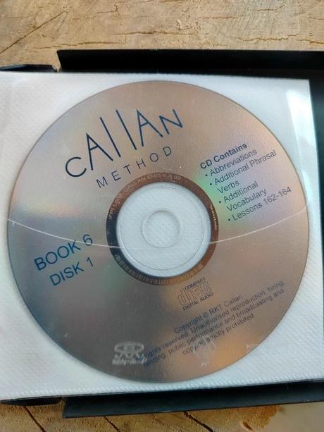 Set originálnych audio cd callan method books 1-6,