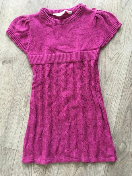 Dievčenské úpletové šaty, girl2girl,104