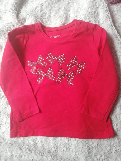 Tričko primark 86 dlhý rukáv, primark,86