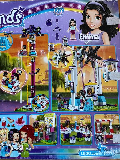 Lego friends horská draha v zábavnom parku, 