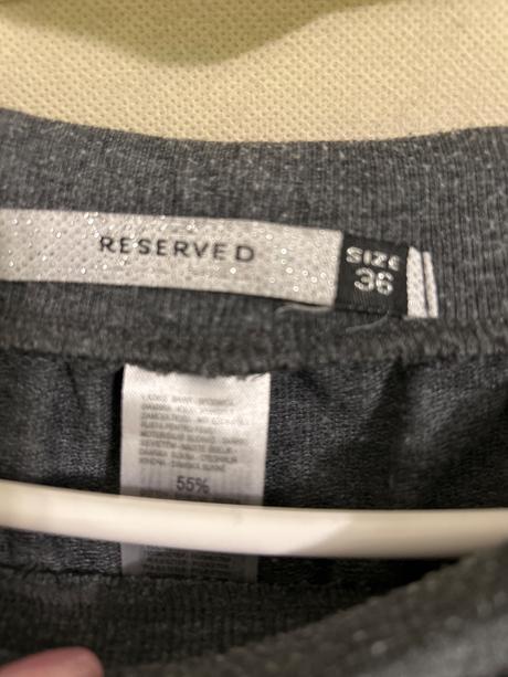 Reserved dlhá sukňa s vreckami na zips 36, reserved,36