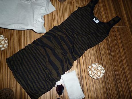 Pásikavé šaty mango v. m, mango,m