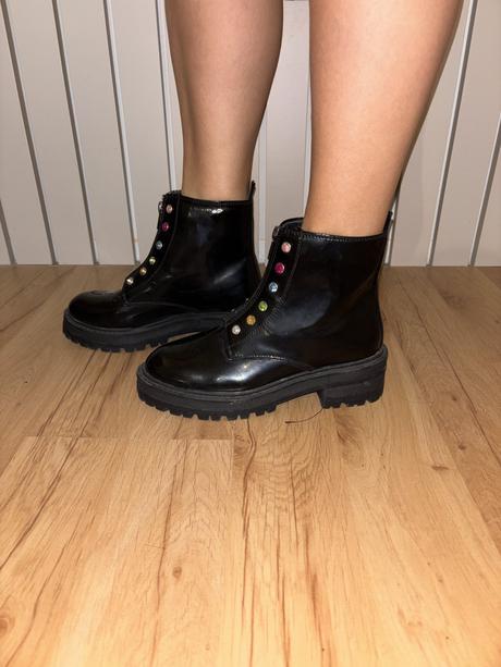 Lakované kotníkové topánky george 36, george,36