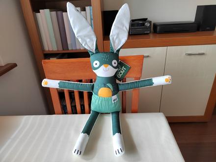 Látkový zajačik ababu, 