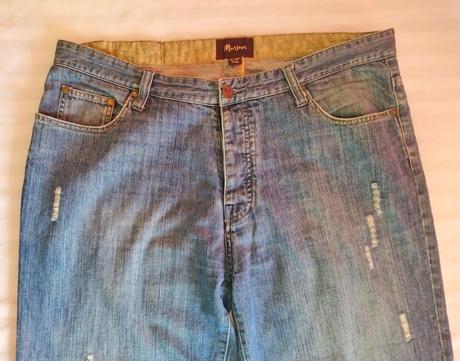 Dámske modré rifle, monsoon, monsoon,xl