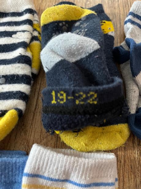 Ponožky 8párov, lupilu,19