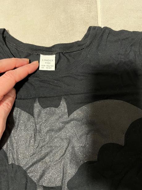 Šaty na karneval netopier 146/152 lindex, 