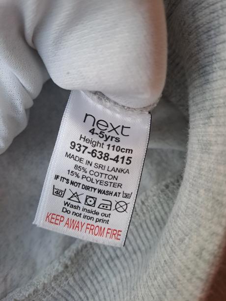 Teplá mikina so snehuliakom next, next,110