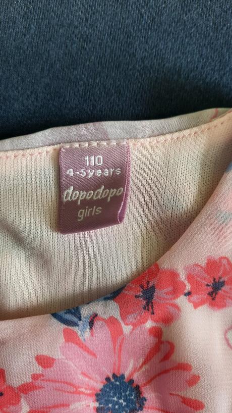 Krásne letné dievčenské šaty, dopodopo,110