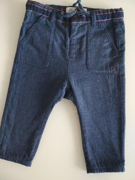 Chlapčenské podšité nohavice, zara,80