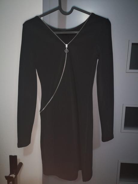 Sexi čierne minišaty, xs