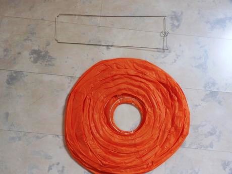 Papierový luster /lampión, 