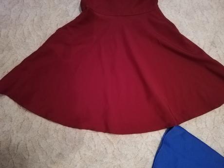 Bordová sukňa m, m