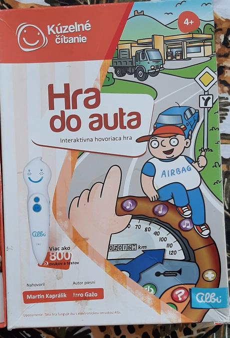 Albi kúzelné čítanie - hra do auta,