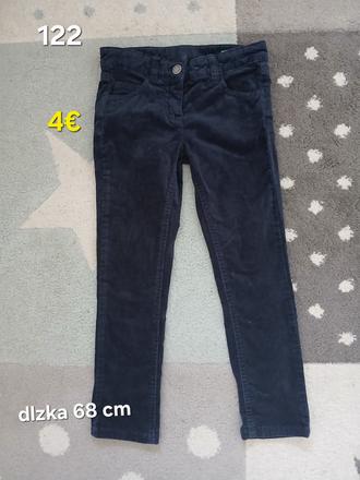 Mencestrove nohavice 122, 122