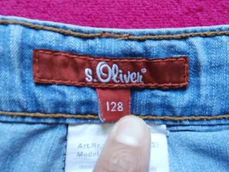 Frajerské 3/4 riflíky s.oliver, s.oliver,128